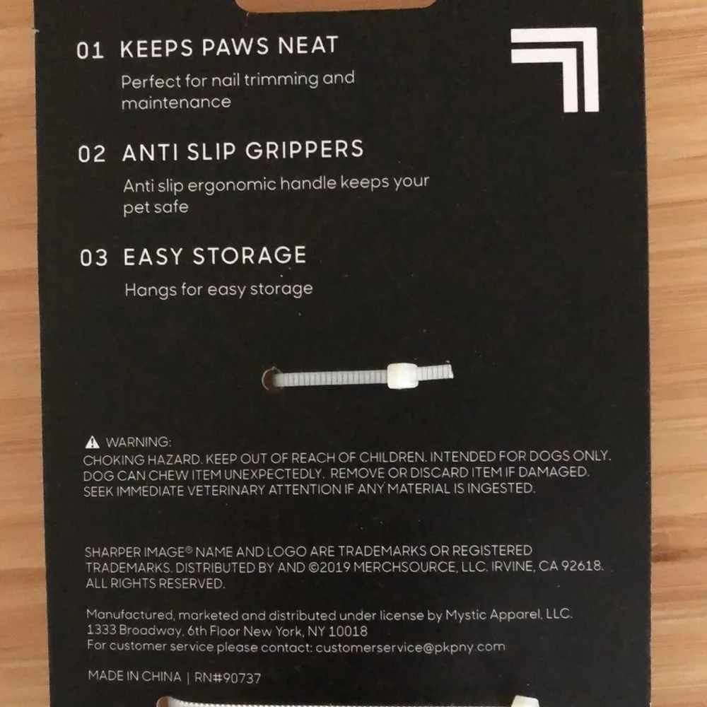 FREE Sharper Image pet nail clipper NWT